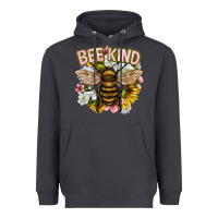 Smoke bee kind Heavyweight Hoodie - NancyCooperArtShop
