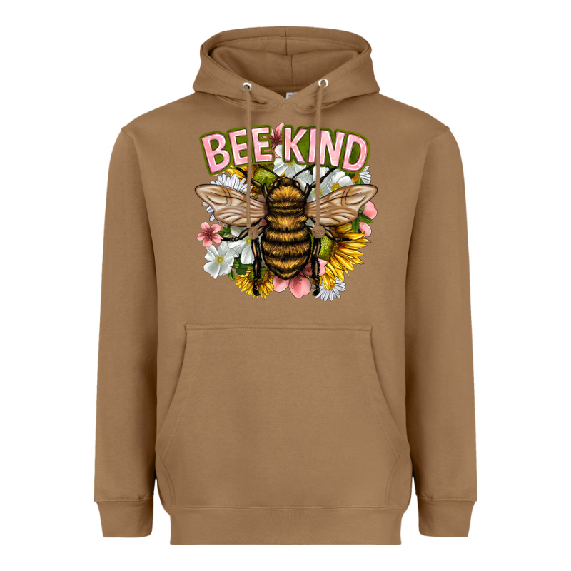 Bee Kind Heavyweight Hoodie by NancyCooperArtShop | Teevron