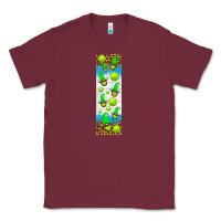 Burgundy tennis penwraps Classic Tee - HRA Design Shop