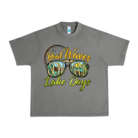 Tornado boat waves sun rays lake days Urban Heavy Tee - BarkalooDesign