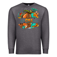 Charcoal Heather cma pumpkin nurse Premium Sweatshirt - NancyCooperArtShop
