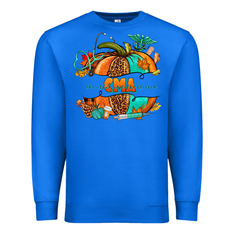 Cma Pumpkin Nurse Premium Sweatshirt by NancyCooperArtShop | Teevron