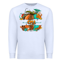 White cma pumpkin nurse Premium Sweatshirt - NancyCooperArtShop