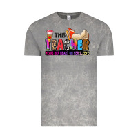 Cloud Rock this teacher wears her heart on her sleeve Vintage Tee - Zillion Design Studio
