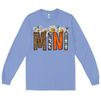 Colony Blue western daisies mini Long Sleeve Tee - HRA Design Shop