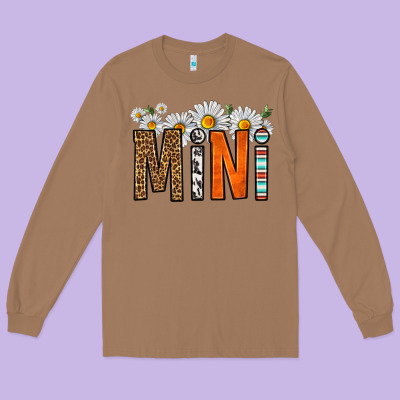 Western Daisies Mini Long Sleeve Tee Designed By Hra Design Shop