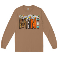Toasted Coconut western daisies mini Long Sleeve Tee - HRA Design Shop