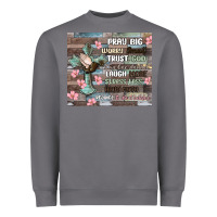 Storm pray big worry small trust god Heavyweight Sweatshirt - MaliasSmallBusiness