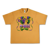 Peanut Butter mardi gras mask and beads Urban Heavy Tee - RanaPortraitStore