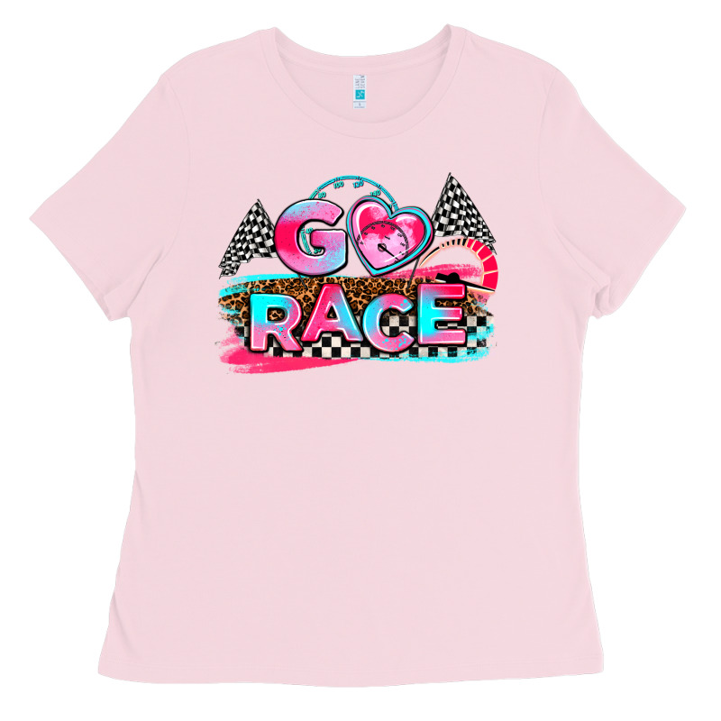 Go Race Ladies Tee by AdoDesignShop | Teevron