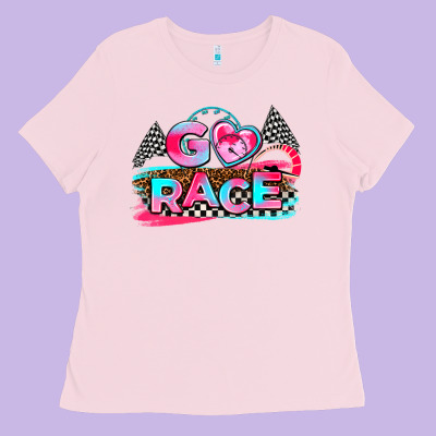 Go Race Ladies Tee Designed By Adodesignshop