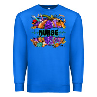 True Royal halloween nurse pumpkin Premium Sweatshirt - NancyCooperArtShop
