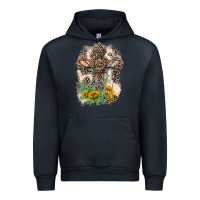 Navy Western with Crosses Urban Hoodie - LillyAllenDesigns