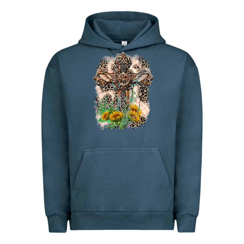 Western With Crosses Urban Hoodie by LillyAllenDesigns | Teevron