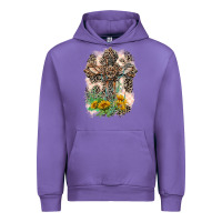 Tulip Western with Crosses Urban Hoodie - LillyAllenDesigns