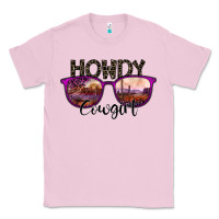 Bubblegum Pink howdy cowgirl Classic Tee - SublimationCraftShop