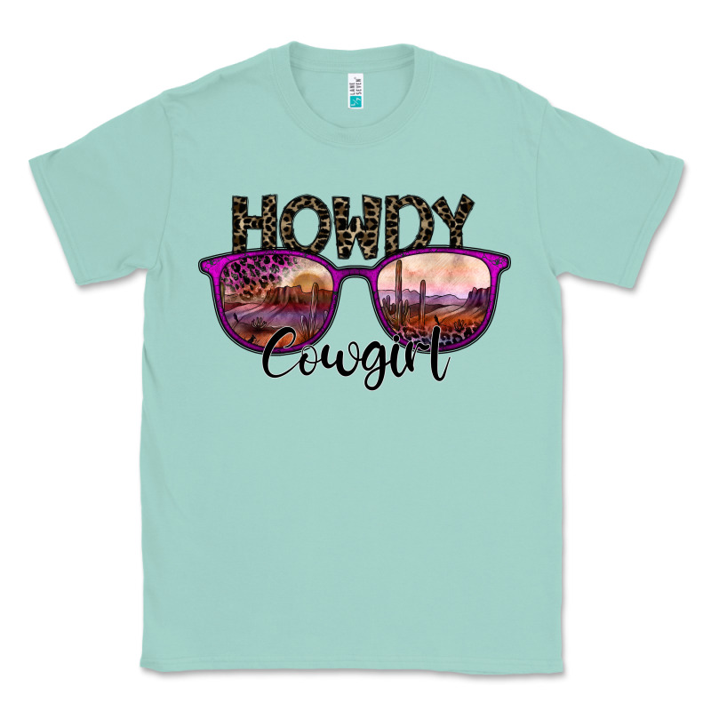 Howdy Cowgirl Classic Tee by SublimationCraftShop | Teevron