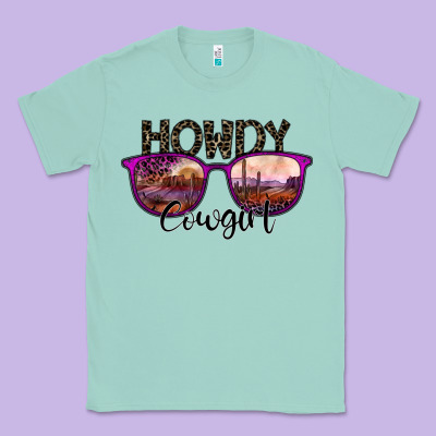 Howdy Cowgirl Classic Tee Designed By Sublimationcraftshop