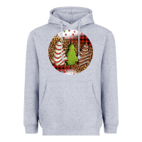 Heather Grey Christmas tree cakes Christmas Heavyweight Hoodie - Jasminsmagicworld