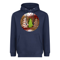 Navy Christmas tree cakes Christmas Heavyweight Hoodie - Jasminsmagicworld