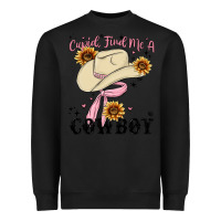 Cupid Find Me A Cowboy Heavyweight Sweatshirt | Teevron