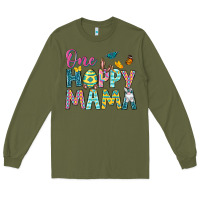 Army Green One Hoppy Mama Long Sleeve Tee - Neo Western