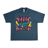 Midnight Navy little miss kindergarten Urban Heavy Tee - Zillion Design Studio