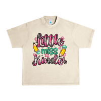 Sandshell little miss kindergarten Urban Heavy Tee - Zillion Design Studio