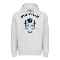 Dove Grey Purrrsist Premium Hoodie - Bettercallsaul
