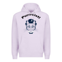 Lilac Purrrsist Premium Hoodie - Bettercallsaul