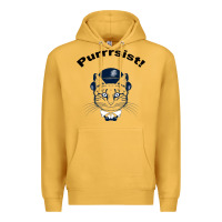 Mustard Purrrsist Premium Hoodie - Bettercallsaul