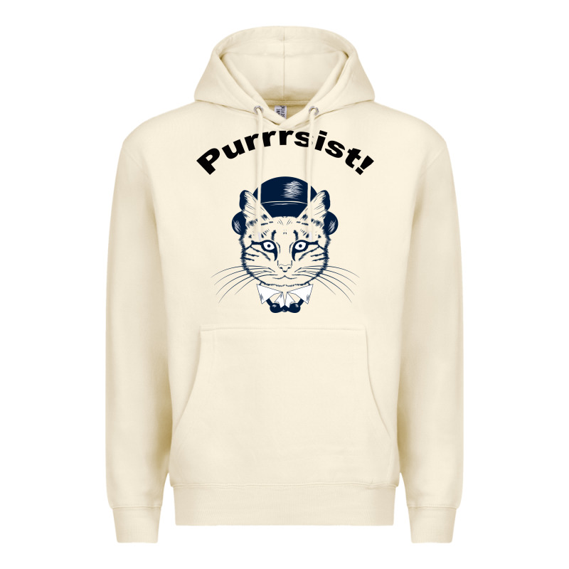 Purrrsist Premium Hoodie by Bettercallsaul | Teevron