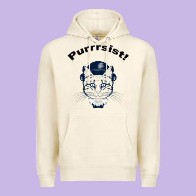 Purrrsist Premium Hoodie Designed By Bettercallsaul
