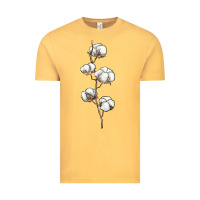 Vintage Mustard cotton Vintage Tee - BarkalooDesign