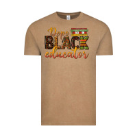 Vintage Coffee dope black educator Vintage Tee - texasbilliewilder