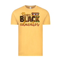 Vintage Mustard dope black educator Vintage Tee - texasbilliewilder