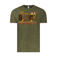 Vintage Olive dope black educator Vintage Tee - texasbilliewilder