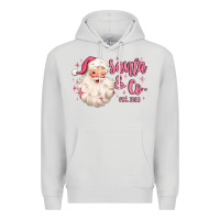 Dove Grey santa and co Premium Hoodie - MaliasSmallBusiness