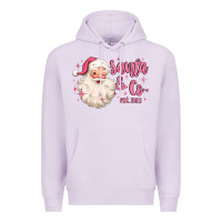 Lilac santa and co Premium Hoodie - MaliasSmallBusiness