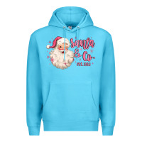 Ocean Blue santa and co Premium Hoodie - MaliasSmallBusiness