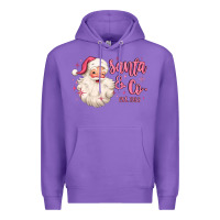 Purple santa and co Premium Hoodie - MaliasSmallBusiness