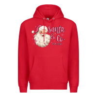 Red santa and co Premium Hoodie - MaliasSmallBusiness