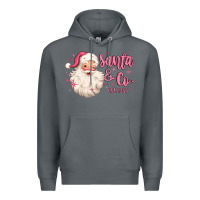 Rock santa and co Premium Hoodie - MaliasSmallBusiness