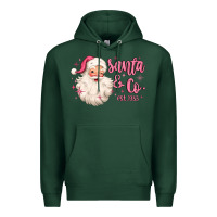 Sports Green santa and co Premium Hoodie - MaliasSmallBusiness