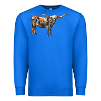 True Royal Texas Longhorn Cow Premium Sweatshirt - LillyAllenDesigns