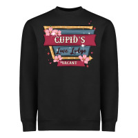 Black cupid's love lodge Heavyweight Sweatshirt - MaliasSmallBusiness