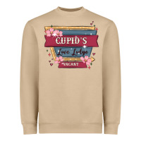 Mushroom cupid's love lodge Heavyweight Sweatshirt - MaliasSmallBusiness