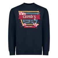 Navy cupid's love lodge Heavyweight Sweatshirt - MaliasSmallBusiness