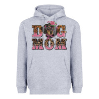 Heather Grey dog mom dachshund Heavyweight Hoodie - BarkalooDesign