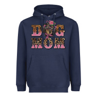 Navy dog mom dachshund Heavyweight Hoodie - BarkalooDesign